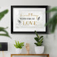 Small Things Gold Premium Framed Print - Ready to Hang