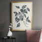 Growing Leaves I - Modern Framed Canvas Print