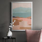 Desert Sunrise I - Modern Framed Canvas Print