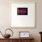 Neon Love II Premium Framed Print Double Matboard