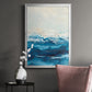 Wave after Wave II - Modern Framed Canvas Print