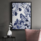 Indigo Song II - Modern Framed Canvas Print