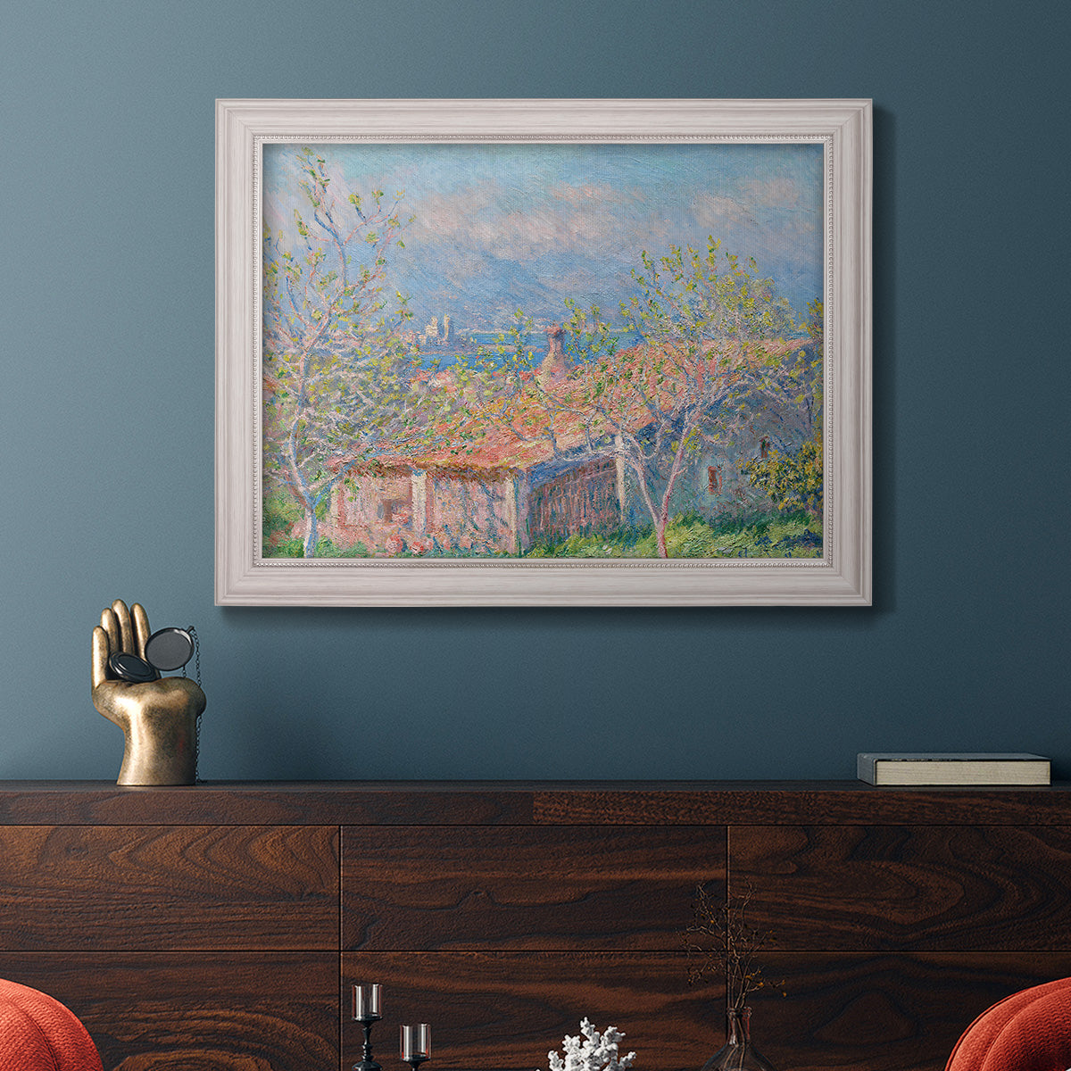 Gardener's House at Antibes - Ornate Framed Canvas Print