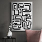 Shuffle II - Modern Framed Canvas Print