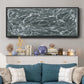 Static Scramble II - Floater Framed Canvas Print