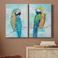 Island Parrot I Premium Gallery Wrapped Canvas - Ready to Hang