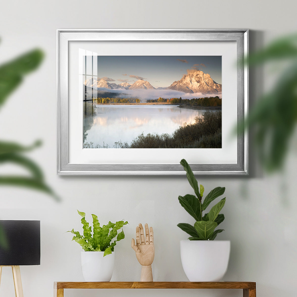 Snake River Fog Premium Framed Print - Ready to Hang