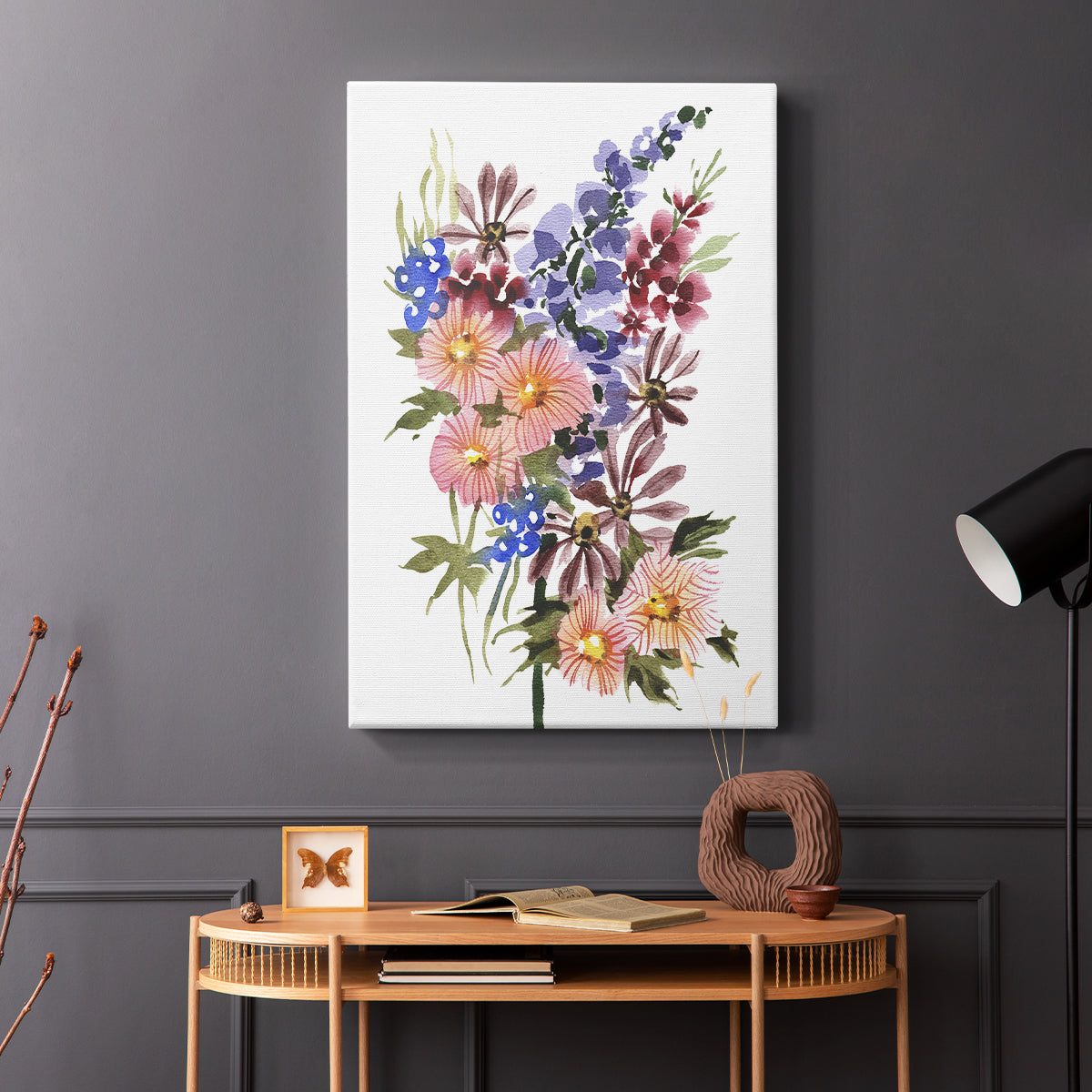 Garden Bouquets III - Canvas Art Print