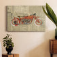 Vintage Red Premium Gallery Wrapped Canvas - Ready to Hang