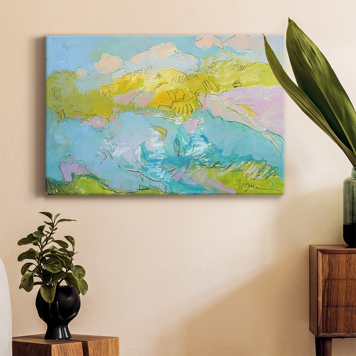 Learning to Fly Premium Gallery Wrapped Canvas - Ready to Hang