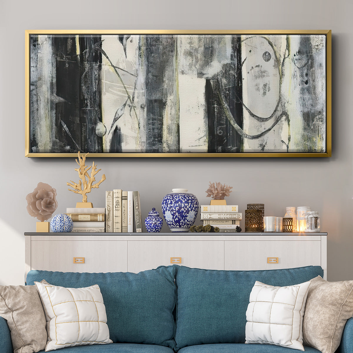Standing Tall II - Floater Framed Canvas Print