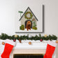 Christmas Des - Christmas Kennel - Cottage-Premium Gallery Wrapped Canvas - Ready to Hang