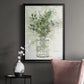 Delicate Greenery I - Modern Framed Canvas Print