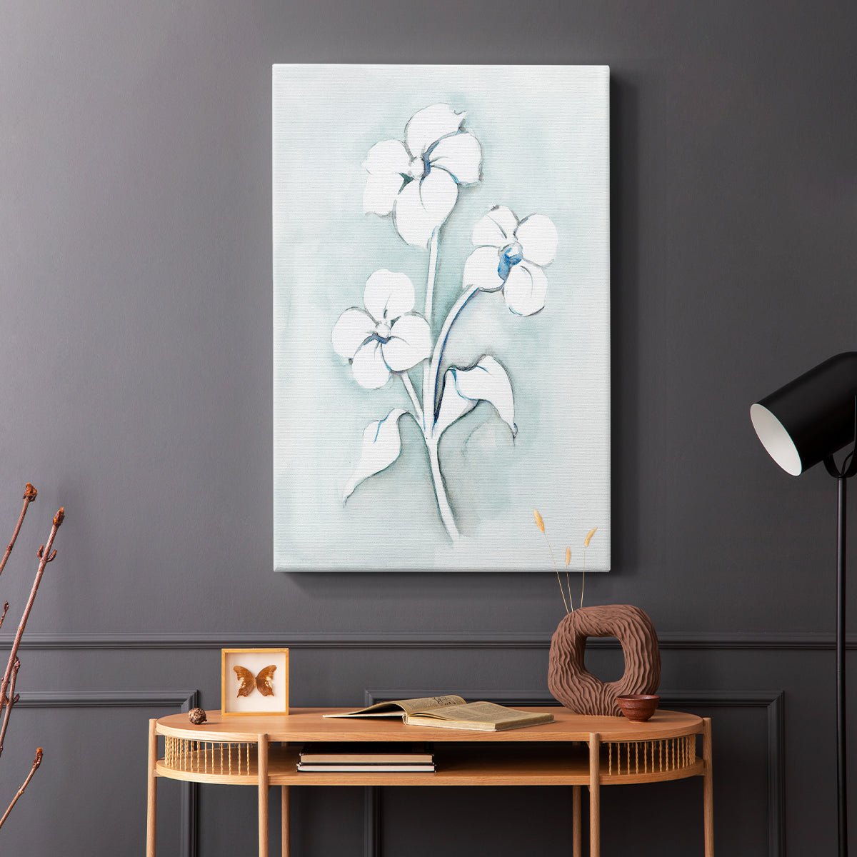 Bohemian Blue I - Canvas Art Print