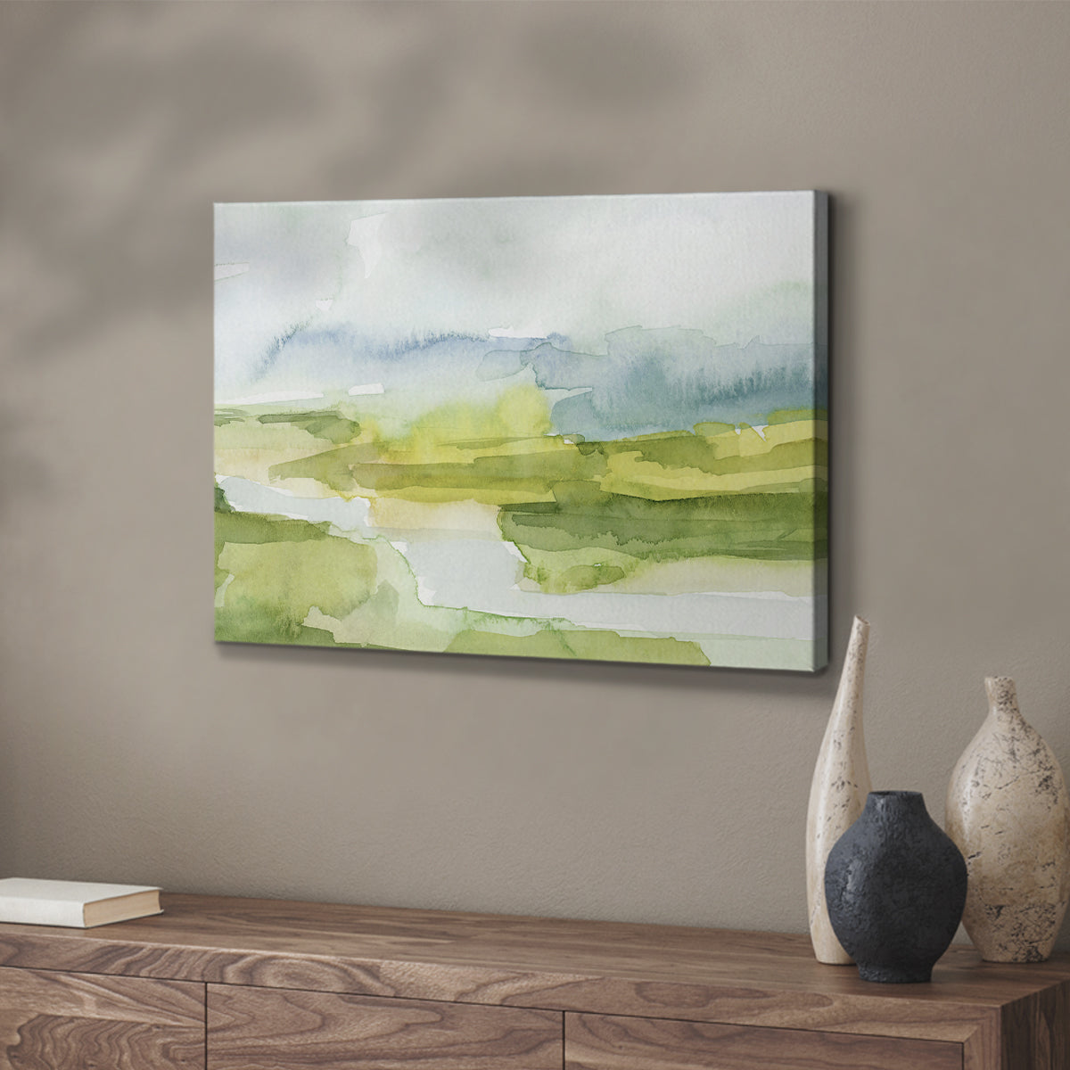 Watery Lowlands I - Canvas Art Print