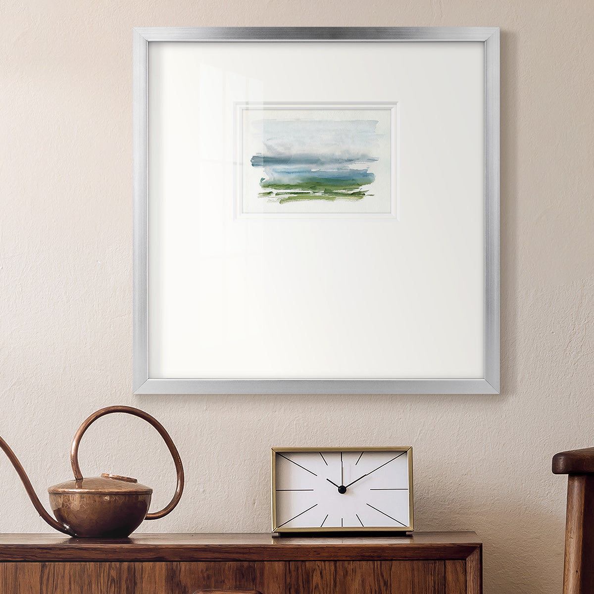 Coastline Splash III Premium Framed Print Double Matboard