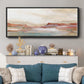 Twilight Desert Mirage - Floater Framed Canvas Print
