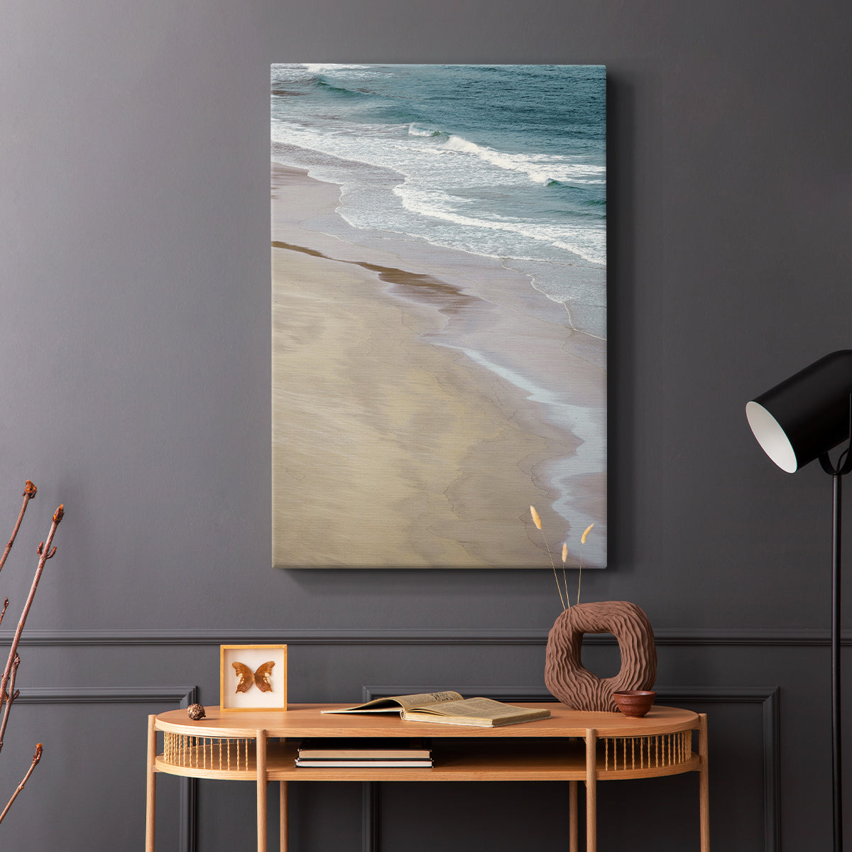 Low Tide Summer - Canvas Art Print