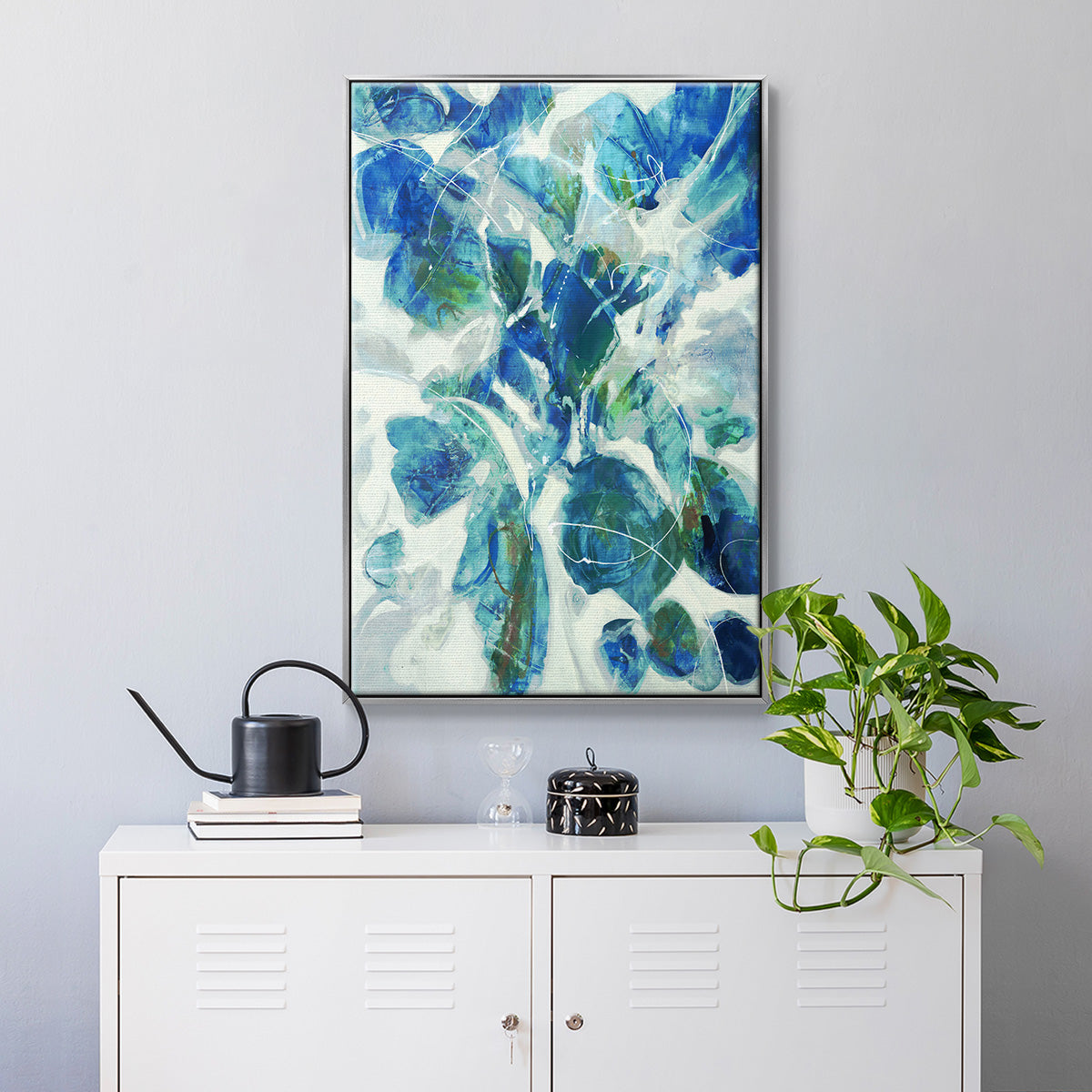 Winding Road -  Framed Canvas Print