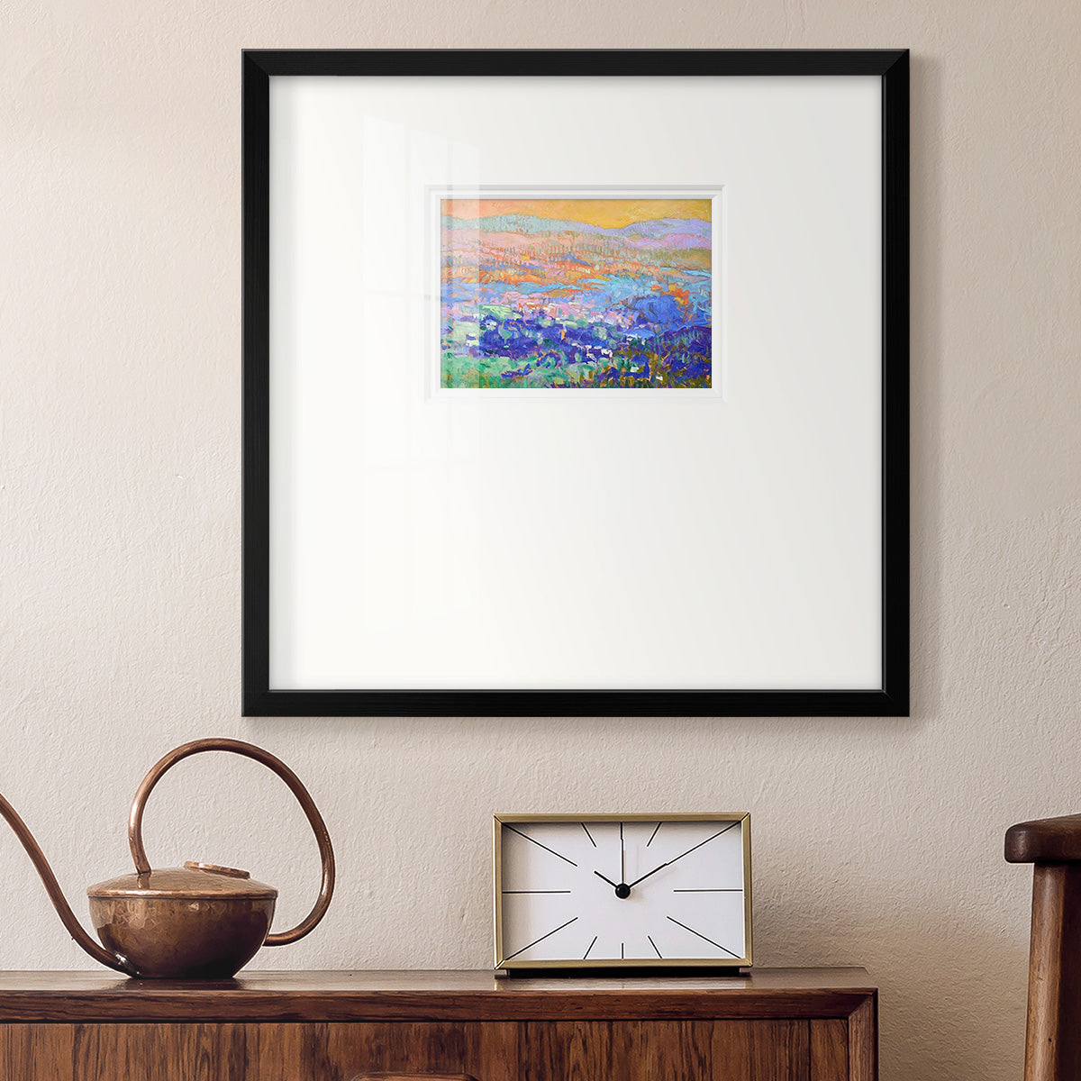 Meet Me and the Edge of Dreams Premium Framed Print Double Matboard