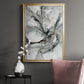 Marble Harmony - Modern Framed Canvas Print