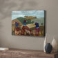 Pheasant Trio in Field - Canvas Art Print