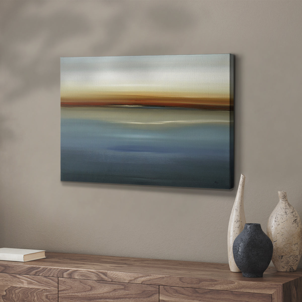 Beside the Blue II - Canvas Art Print