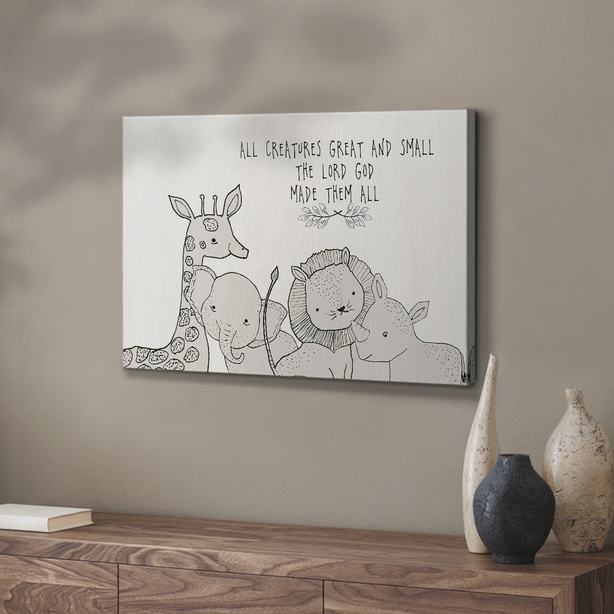 All Creatures - Canvas Art Print
