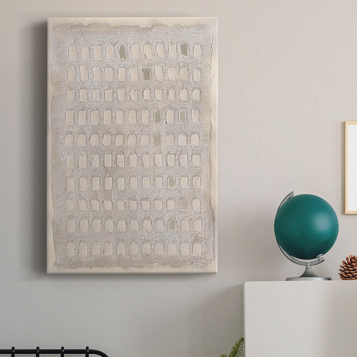 Pearl Punch Card II - Canvas Art Print