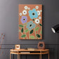 Woodblock Floral IV - Canvas Art Print