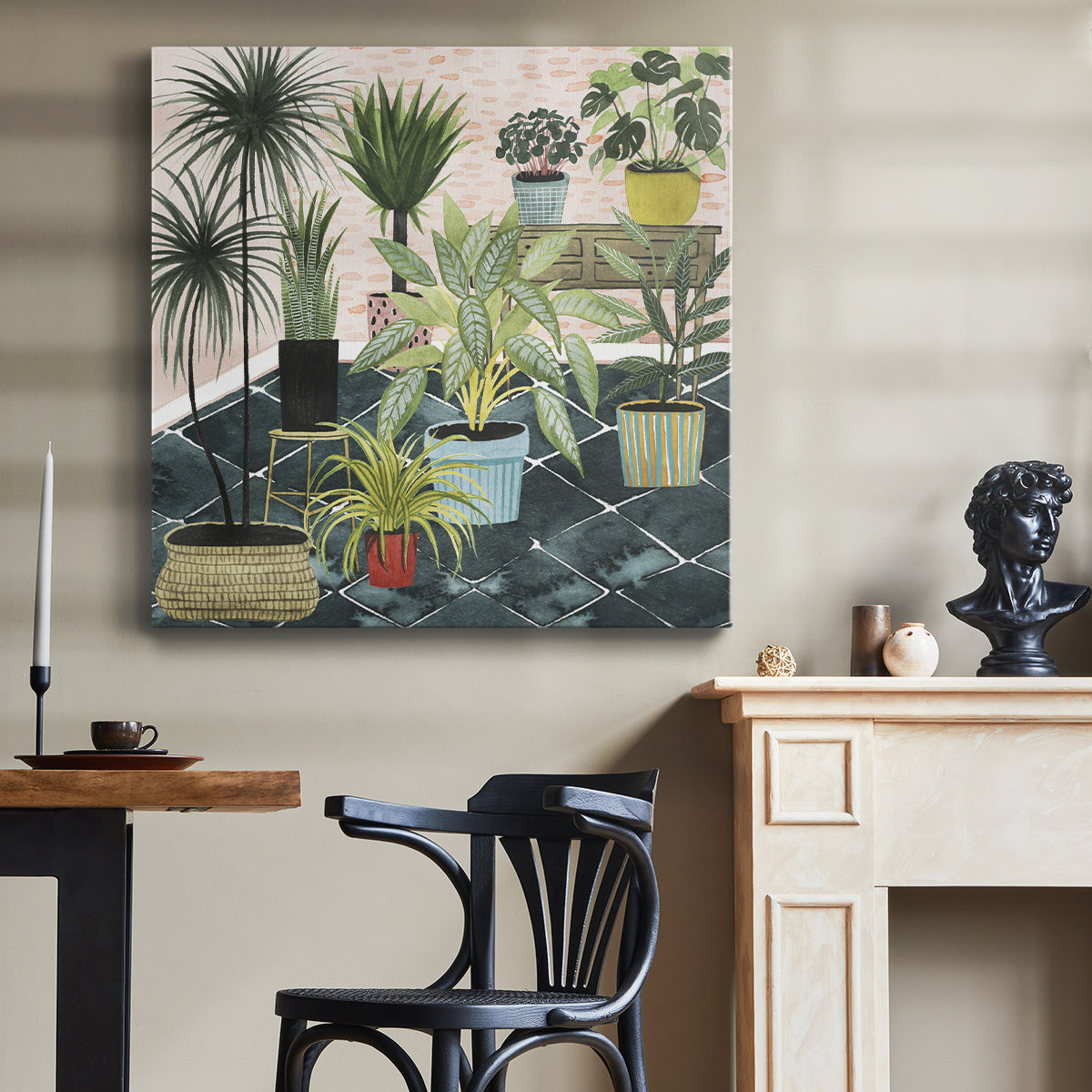 Modern Jungle II - Canvas Art Print