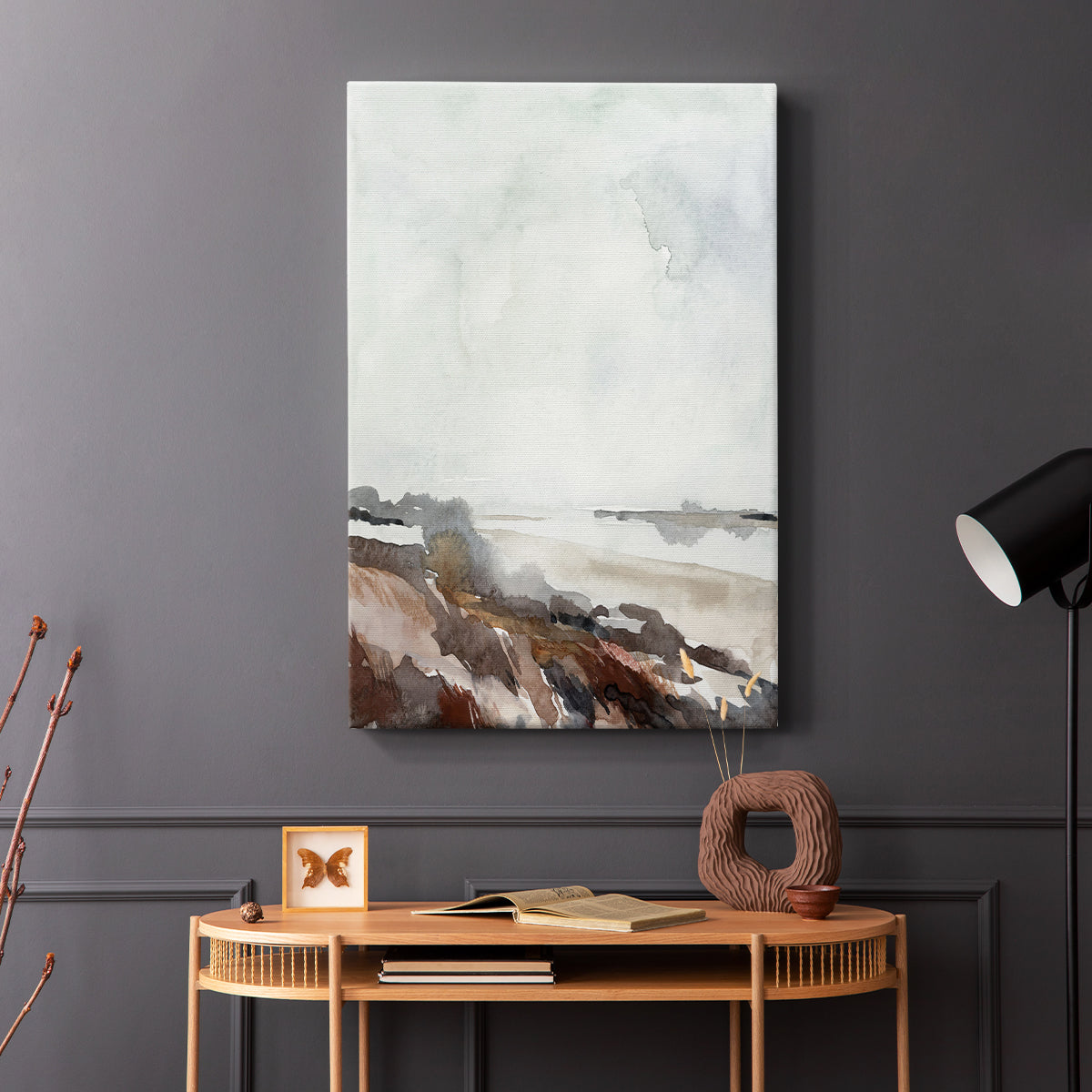 Coastal Inlet Study II - Canvas Art Print