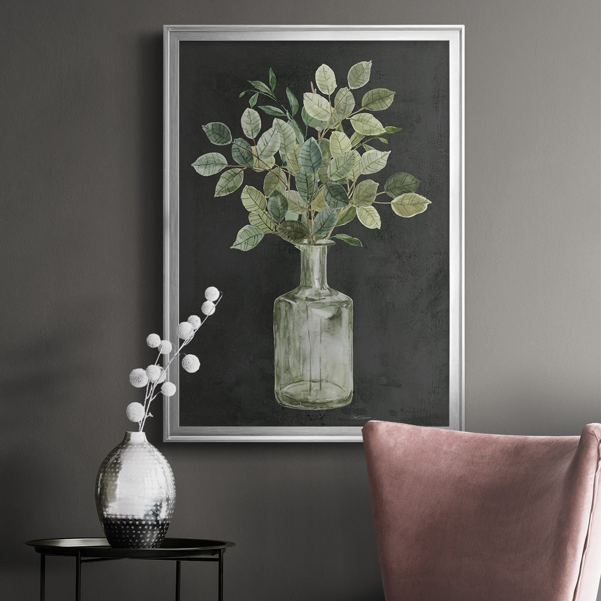 Artisanal Bouquet II - Modern Framed Canvas Print