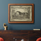 Distinguished Horses IV Premium Framed Canvas- Ready to Hang