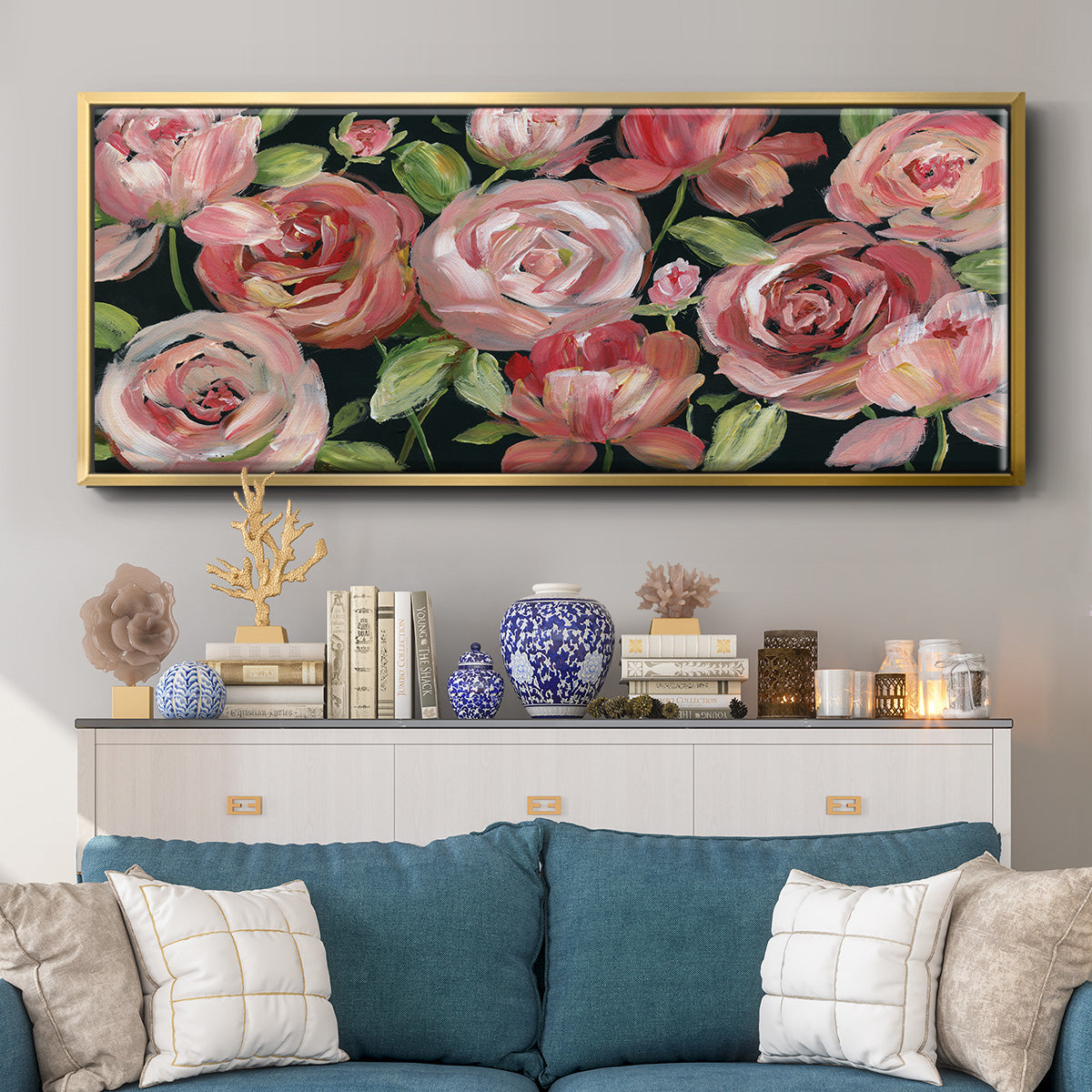 Red Velvet - Floater Framed Canvas Print