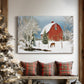 Snowwhite Nativity at Midnight - Canvas Art Print