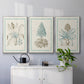 Willow Blue Besler IV - Framed Premium Gallery Wrapped Canvas L Frame 3 Piece Set - Ready to Hang