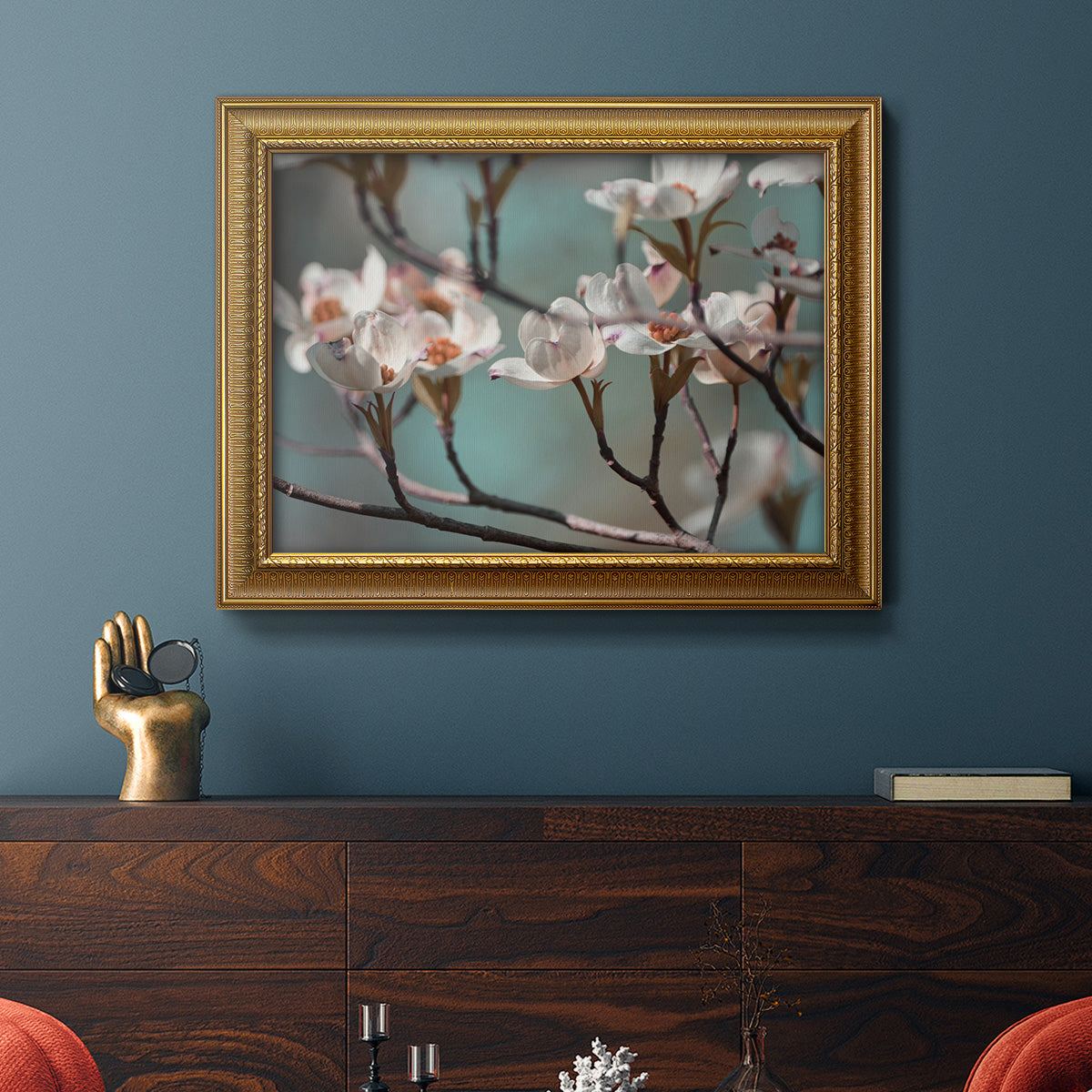 Dogwood Spring IV Premium Framed Canvas- Ready to Hang