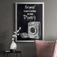 Normal Is Just A Setting - Modern Framed Canvas Print
