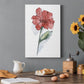 Watercolor Floral Contour IV Premium Gallery Wrapped Canvas - Ready to Hang