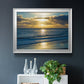 Beach Sunset Surfers Premium Classic Framed Canvas - Ready to Hang