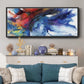 Color Burst  - Floater Framed Canvas Print