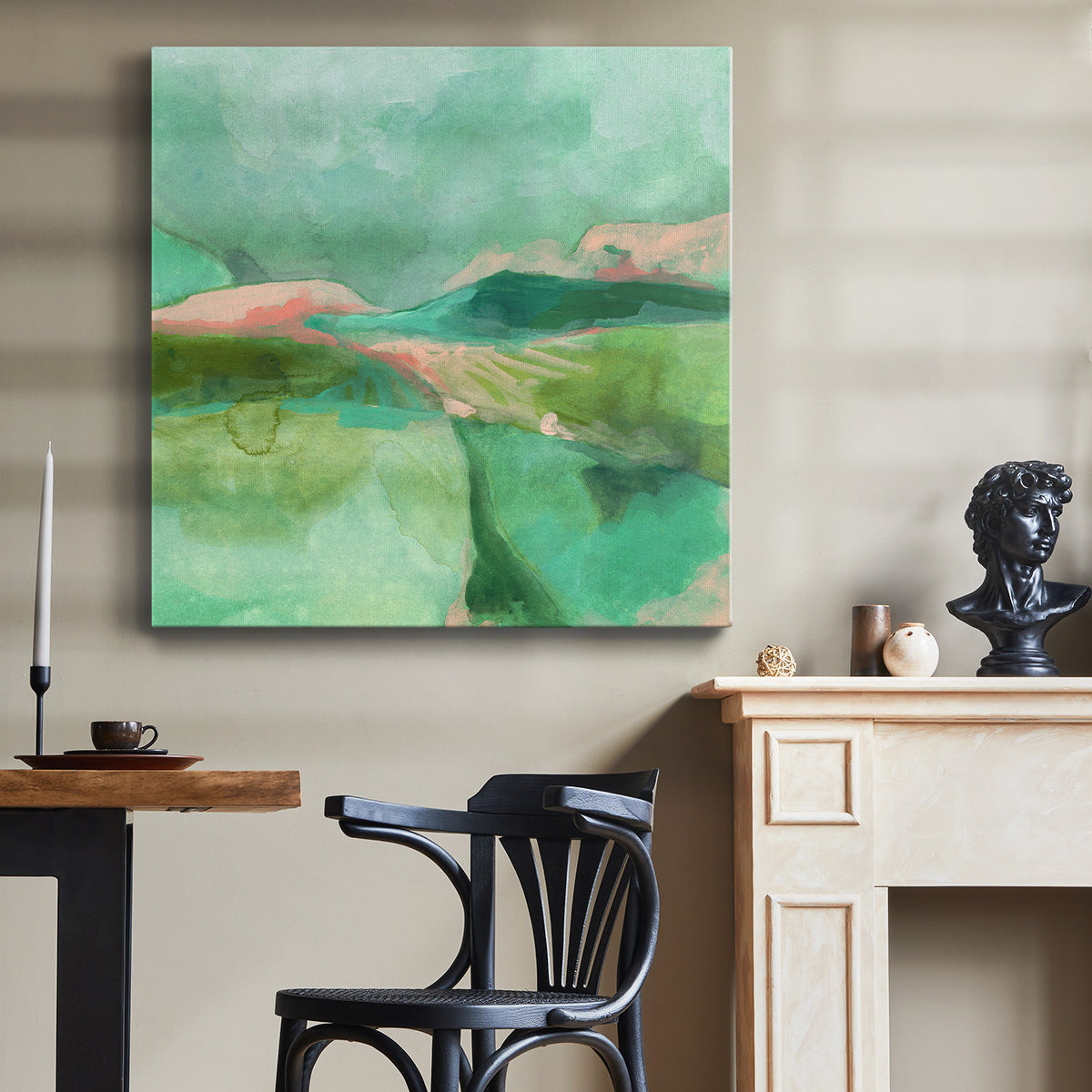 Mint Valley II-Premium Gallery Wrapped Canvas - Ready to Hang