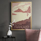 French Coast II - Modern Framed Canvas Print