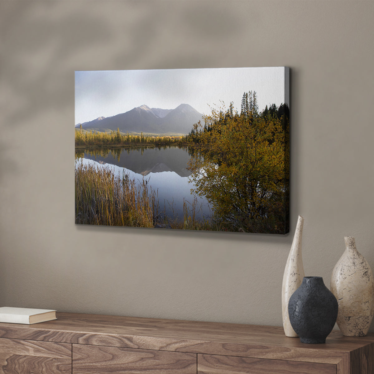 Low Light on Vermillion - Canvas Art Print