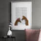 Fox Lovers - Modern Framed Canvas Print