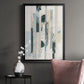 Paper Strata II - Modern Framed Canvas Print