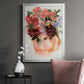 Mauve Bouquet in Teapot I - Modern Framed Canvas Print
