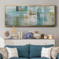 Bits and Pieces - Floater Framed Canvas Print