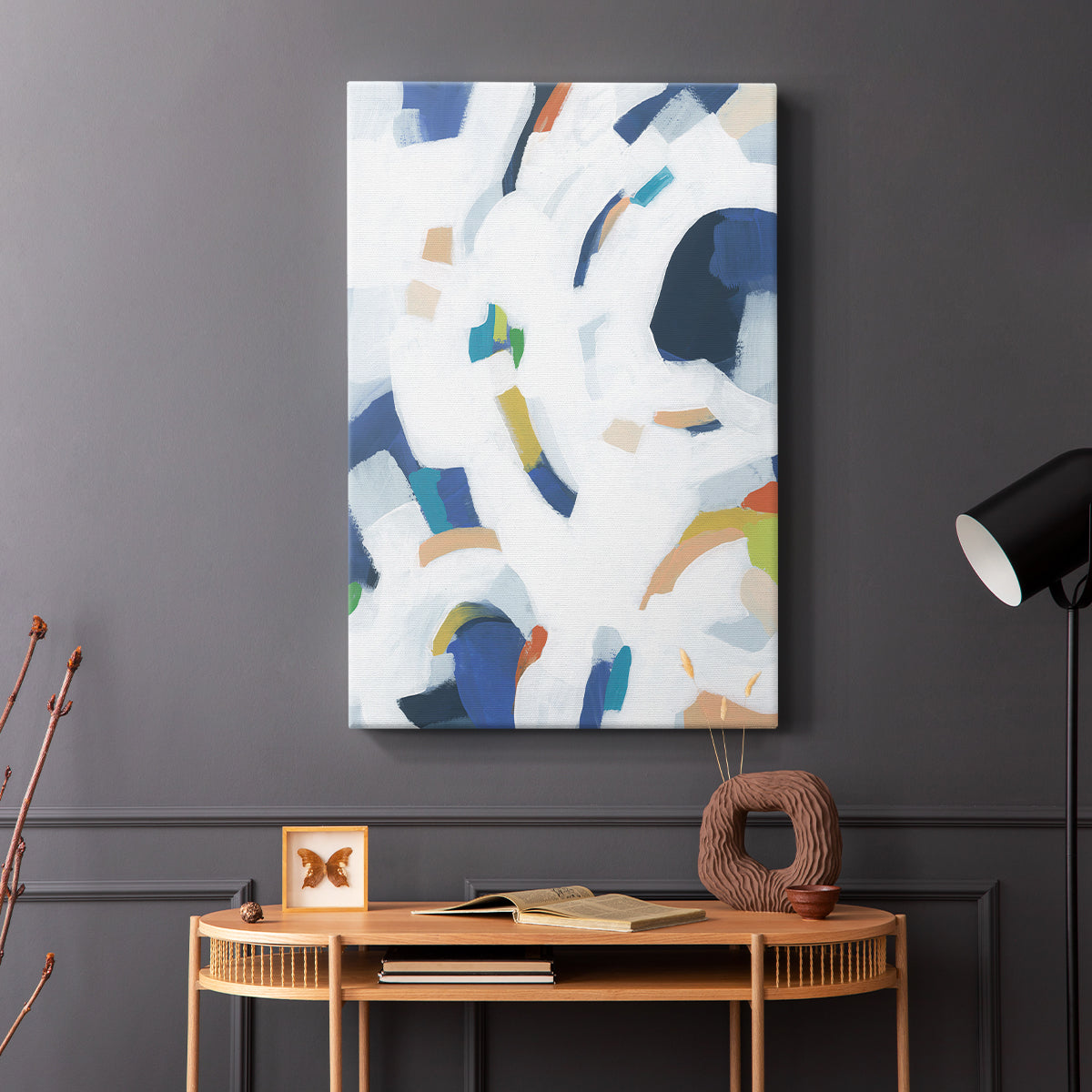 Bright Orbit II - Canvas Art Print